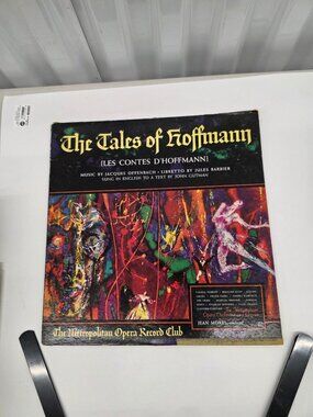 Offenbach – The Tales of Hoffmann LP 1960 Metropolitan Opera Club Opera 33 RPM